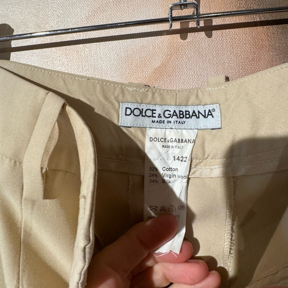 DOLCE & GABBANA - Authentic - Tan Women's Suit Jacket and Pants - spots - Picture 12 of 14